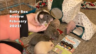 Reviewing February 2025's Ratty Box!