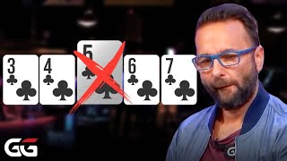 Daniel's Straight Flush Draw Incompletes and Faces Awkward Spot