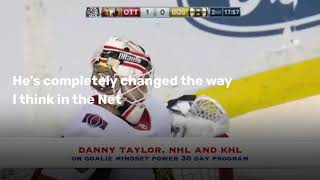 Danny Taylor on Goalie Mindset Power 30 Day Program