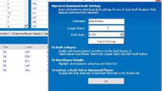 Draft Analyzer - Importing leagues (into desktop companion)