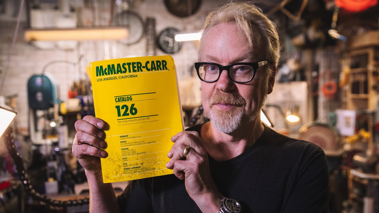 Adam Savage's Favorite Tools: McMaster-Carr Catalog! - YouTube