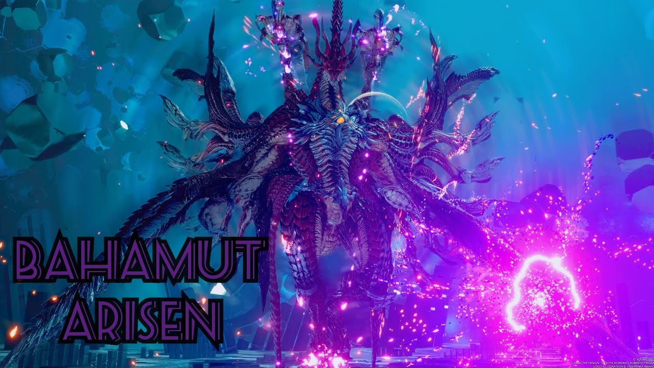 FINAL FANTASY 7 REBIRTH - Summon Entity: Bahamut Arisen [Full Might ...