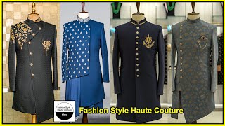 Designer Party wear Indo western Sherwani Suit Jodhpuri Design for Men n Boys Fashion Style | FSHC