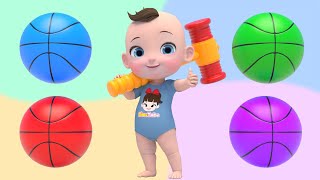 Finger Family Song! | Learn Colors Nursery Rhymes Playground | Baby & Kids Songs