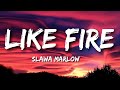 You burn like Fire - Slawa Marlow (Lyrics) [ty gorish', kak ogon' eng. sub.]