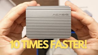 How I Increased My Mac Mini to Mac Studio Speeds with a 10 Gb Ethernet Adapter