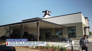 Chick-Fil-A opens first location in Tulare County