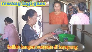 yuni vlog|| rewang dirumah mbak parini, 36 hari setelah mendirikan rumah, selapanan rumah