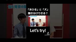 似た発音の聞き取り #トンツカタン森本 #おぎやはぎ #英語学習 #英語リスニング