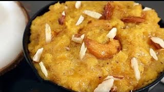 10 நிமிடத்தில் தேங்காய் கேசரி செய்து பாருங்க Coconut Kesari in Tamil coconut Halwa in Tamil kesari