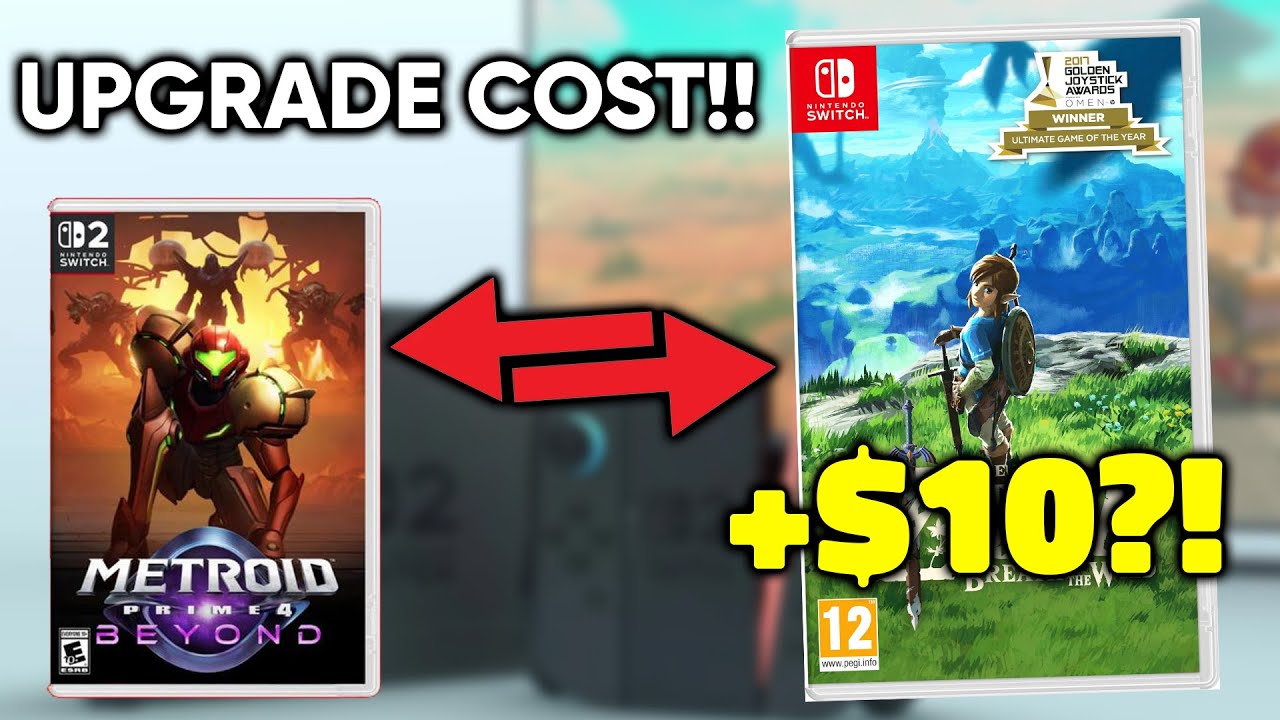 Nintendo Switch 2 Games Upgrade Cost Explained Youtube
