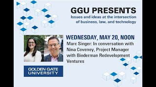 GGU Presents: Nina Coveney, Project Manager with Biederman Redevelopment Ventures