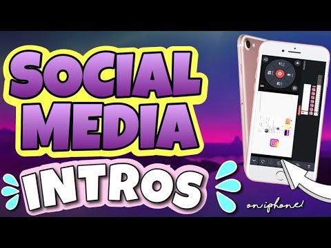 HOW TO MAKE A SOCIAL MEDIA INTRO ON IPHONE! | 2019 HOW TO MAKE A SOCIAL MEDIA INTRO ON IPHONE! | 2019