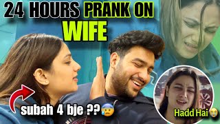 FULL DAY PRANK ON  WIFE | Gone Extremely Wrong 😰| Tusharshrutivlogs