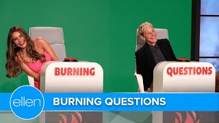 Sofía Vergara Answers Ellen’s ‘Burning Questions’