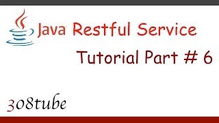 Java Restful Service Tutorial - Submitting data - Part 6