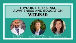 Thyroid Eye Disease Awareness and Education Webinar