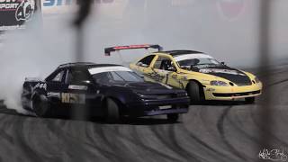 Martin Langlois Leading Marc-Antoine Demers - Formula Drift Canada World 2015