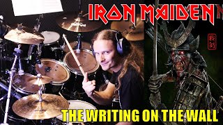 IRON MAIDEN - The writing on the wall drum cover (Senjutsu new 2021)
