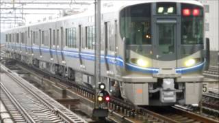 【JR西日本】普通列車（Ｊ編成）521系×5本　入線・発車　北陸本線　福井駅