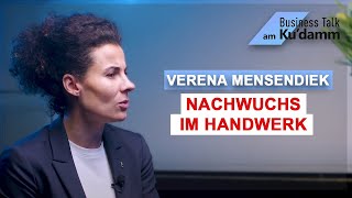 Nachwuchs im Handwerk - Verena Mensendiek (Mensendiek Bau GmbH)