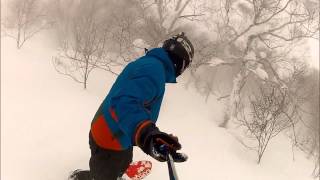 2013/03 ニセコ 雪遊び チセヌプリ スノーボード niseko  Snowboard  POWDER egf