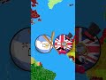 lo que sueña de Argentina y de Reino Unido recuperará sus las malvinas #countryballs #humor #países