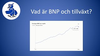 Vad är BNP och tillväxt? [Samhällsekonomi]