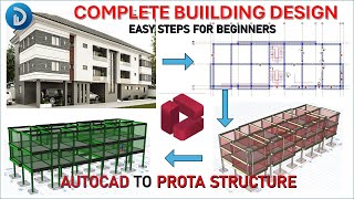 Complete Building (Structural) Design On Prota Structure (Best For Beginners)