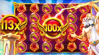 HITTING INSANE 100X MULTI On GATES OF OLYMPUS!!