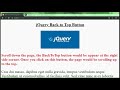 Back to Top Button using jQuery and CSS