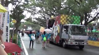 同志社大学　よさ朗　よさこい祭り2012全国大会追手筋（北）