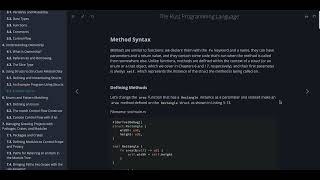 The Rust programming language book 11 structs