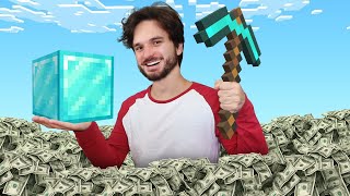 COMO EU GANHEI MAIS DE 1 MILHÃO DE REAIS COM O MINECRAFT!