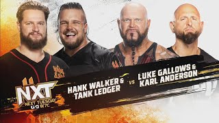 Hank Walker \u0026 Tank Ledger vs Luke Gallows \u0026 Karl Anderson: NXT, Sep. 24, 2024