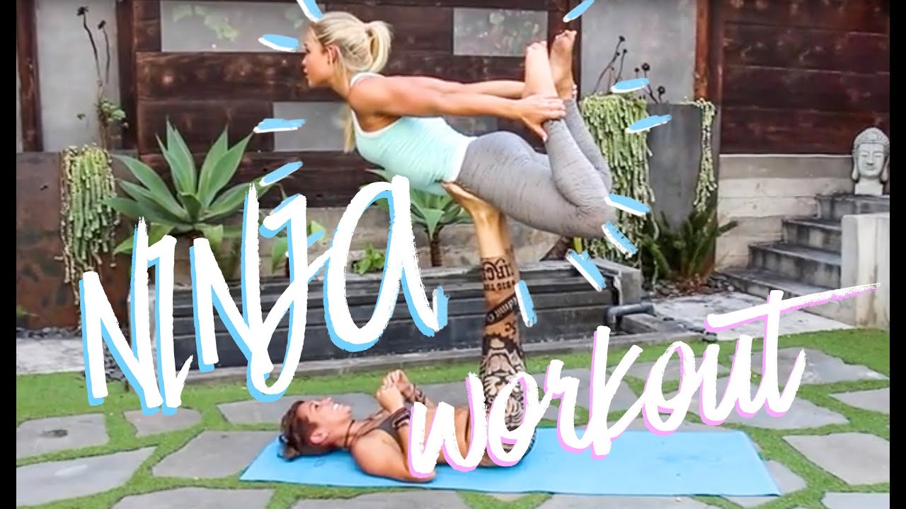 Ninja Workout Und Mein Freund Youtube