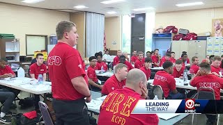 Kansas City Fire Department training underway for its largest recruiting class ever