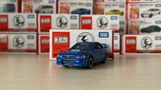 トミカ開封　トミカイベントモデルNO.16  SUBARU  IMPREZA WRX type RA  STI  version V limited   open to  open!