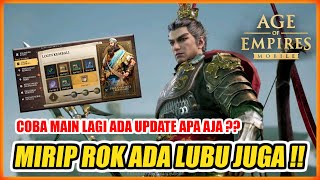 MIRIP ROK ADA LUBU NOBUNAGA DAN HERO INDO !! UPDATE GLOBAL AGE OF EMPIRES MOBILE !!