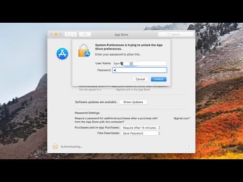 New macOS High Sierra security flaw: Unlock App Store preferences with any password