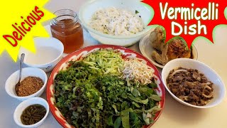 Delicious Vermicelli Dish #vermicelli