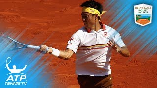 Kei Nishikori's best shots and rallies from 2018 Rolex Monte-Carlo Masters