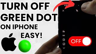 How to Turn Off Green Dot On iPhone