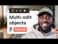 Design faster with Figma's new multi edit feature.