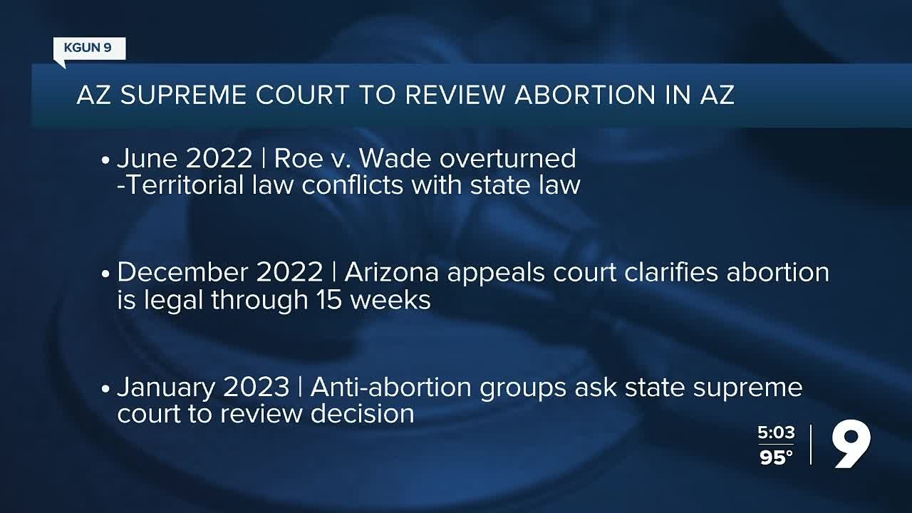 Arizona Supreme Court To Review State Court Of Appeals Abortion Ruling ...