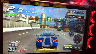 Wangan Midnight Maximum Tune 4 (Chinese) Nagoya Expressway battle R34vsEVO9