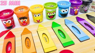 Best Sesame Street Learning Video for Toddlers Compilation | Learn Colors Numbers and Shapes