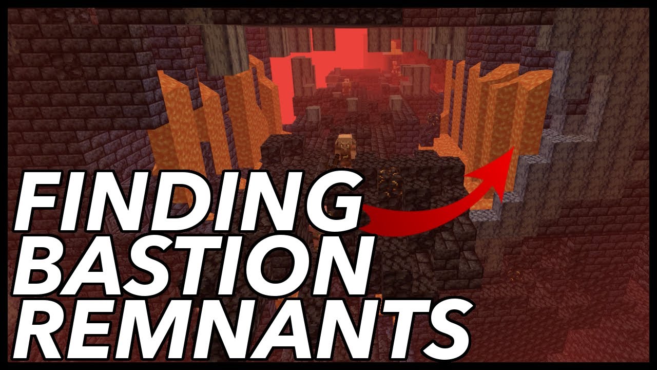 How To Find Bastion Remnants In Minecraft 1.16 - YouTube