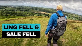 Conquer Sale Fell And Ling Fell in The Lake District - 2 Easy Wainwright Summits!🏔️🏔️