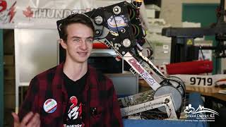 Thomas Haney Secondary students build robot for global competition